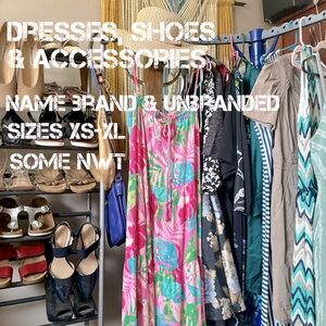 Dresses, Shoes & Accessories